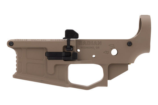 Radian AX556 ambi lower receiver with enhanced controls